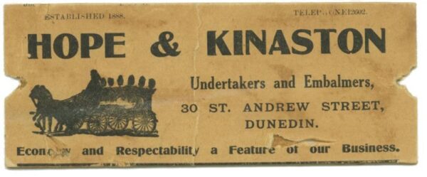 1915 Heritage Hope And Kinaston